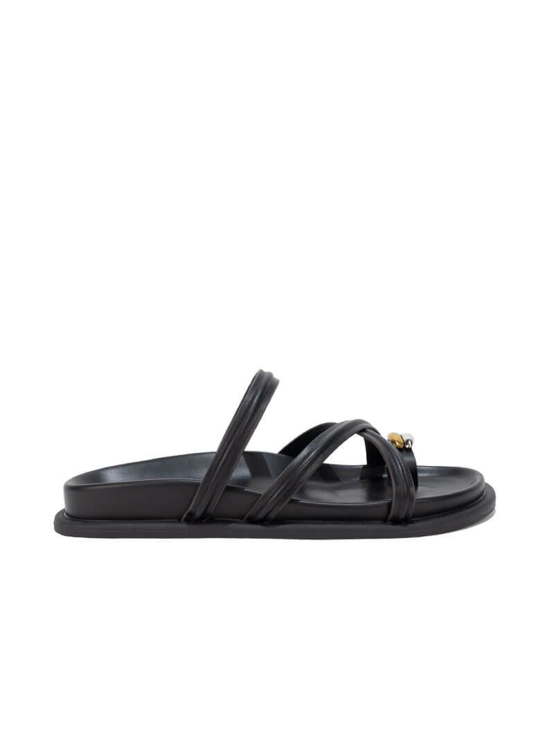 Mules à brides croisées